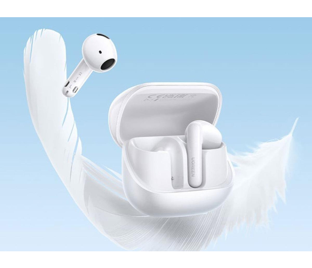 UGREEN Słuchawki douszne TWS WS216 LightBuds Magic białe - 1513449 - zdjęcie 2